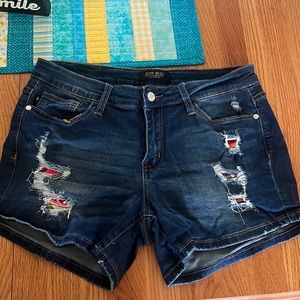 Just Blue Serape shorts Size L